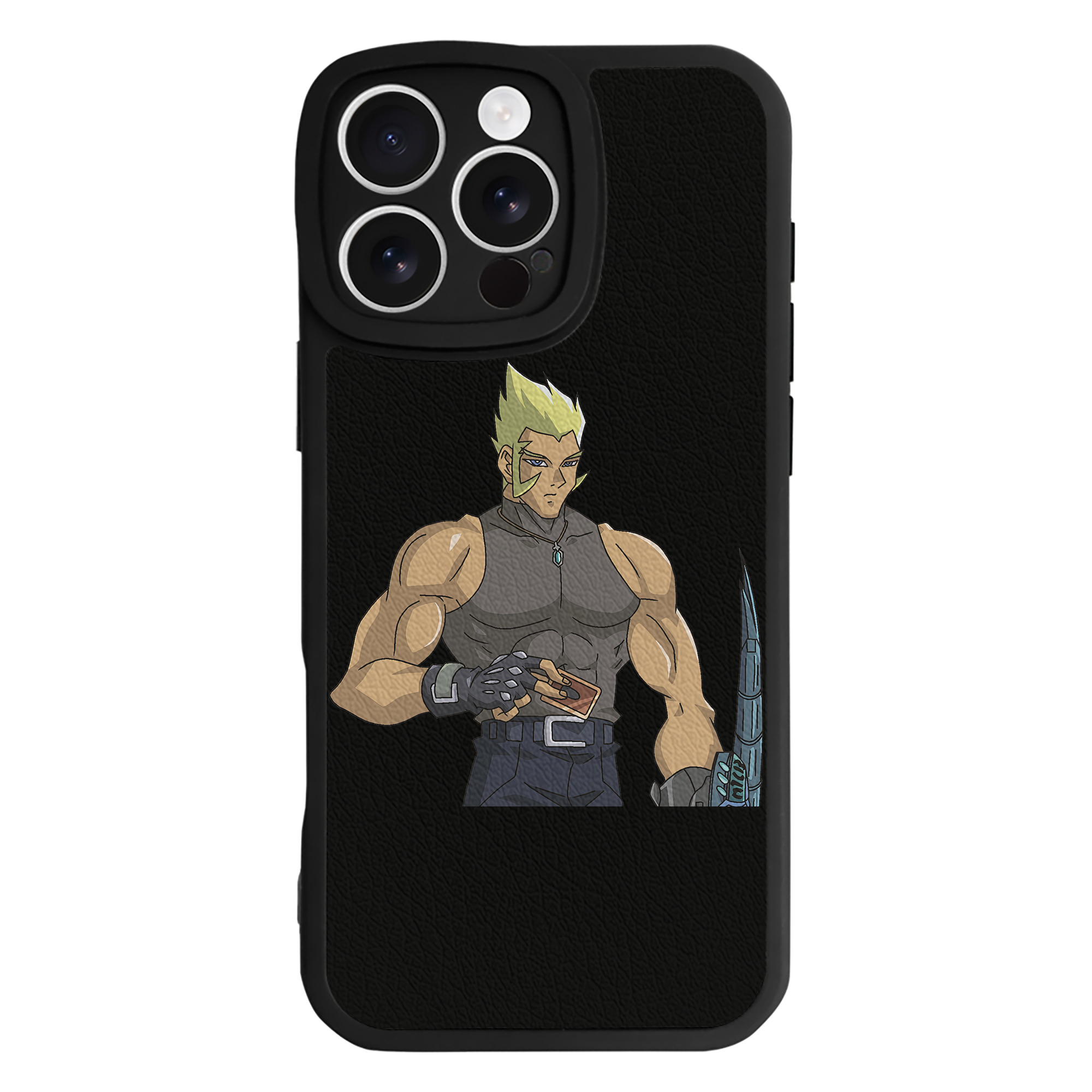 遊☆戯☆王 Yu-Gi-Oh! 【iPhone 16シリーズ対応】シリコンスマホケース（レザー調） 材質：シリコン